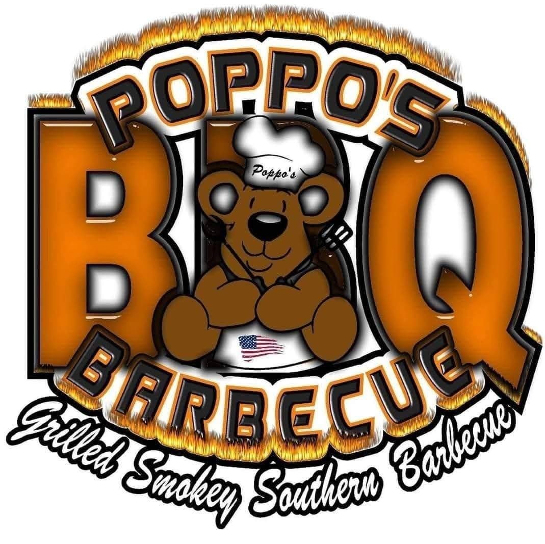 Poppo's BBQ logo